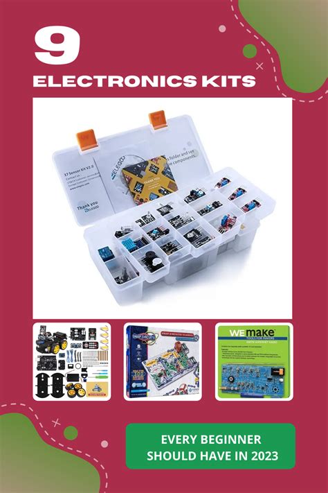9 Electronics Kits Every Beginner Should have in 2024.